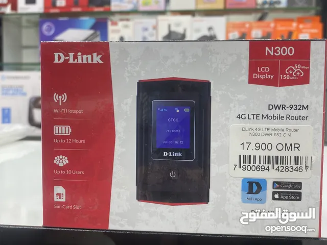 D-LINK 4G LTE MOBILE ROUTER N300 DWR -932 C M
