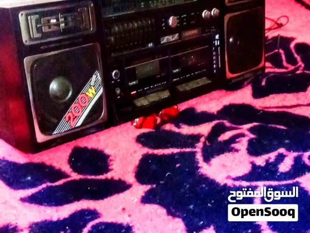 لهوات المقتنيات منظومة نوفا nova ياباني الأصلي فلاشه وراديو وكاسيت بحالة الزيرو
