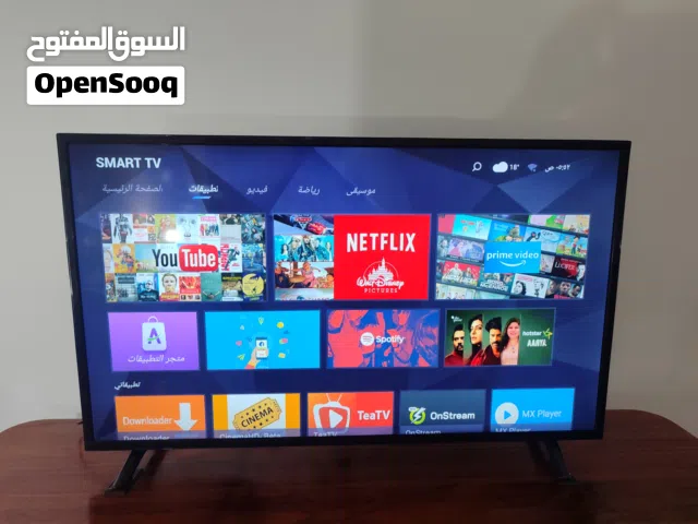 شاشة اندرويد من نوع سمارت LED 50" مستعملة للبيع