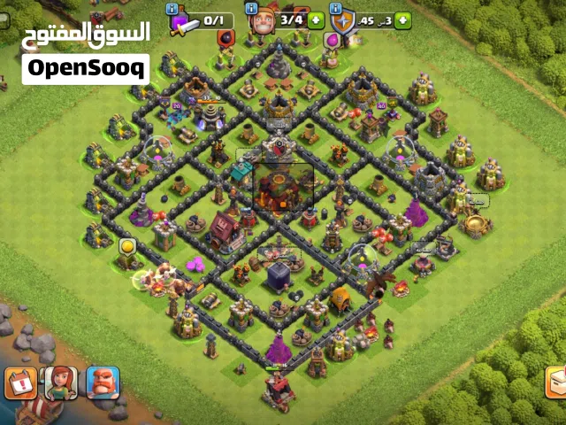 احساب كلاش اف اكلانس