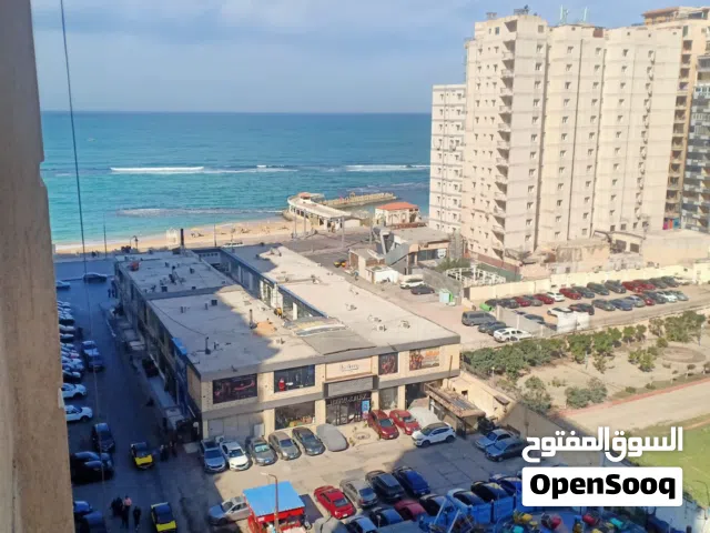 شقة 125م بالعصافرة بحري - فيو بحر واضح من جميع الغرف - صف ثالث من البحر – مباني حديثة 2018