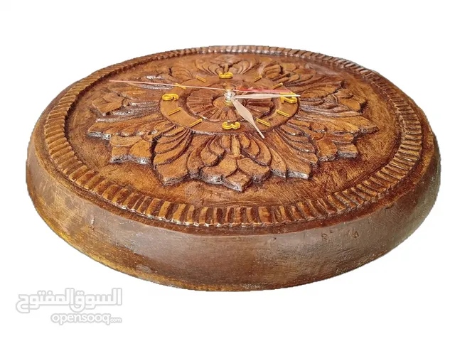 Handmade wooden wall clock