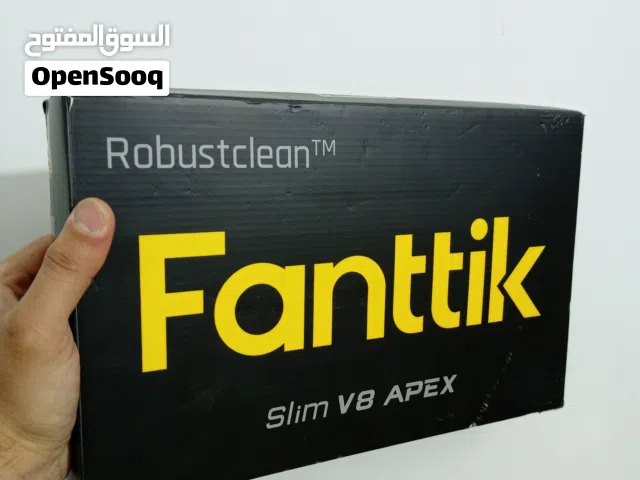 Fanttik Slim V8 APEX Car مكنسة كهربائية صغيرة محمولة لاسلكية 4 في 1 بقوة شفط 19000 باسكال.