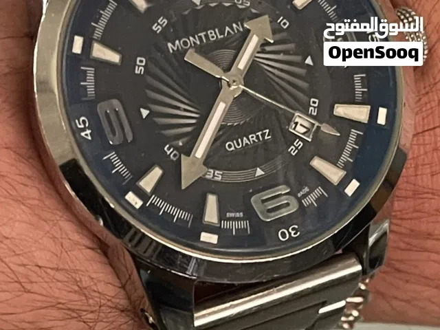 ساعه MONTBLANC سويسري ستانلس تيل للبيع