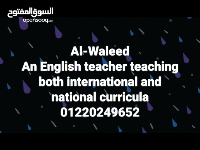 English Teacher in Cairo