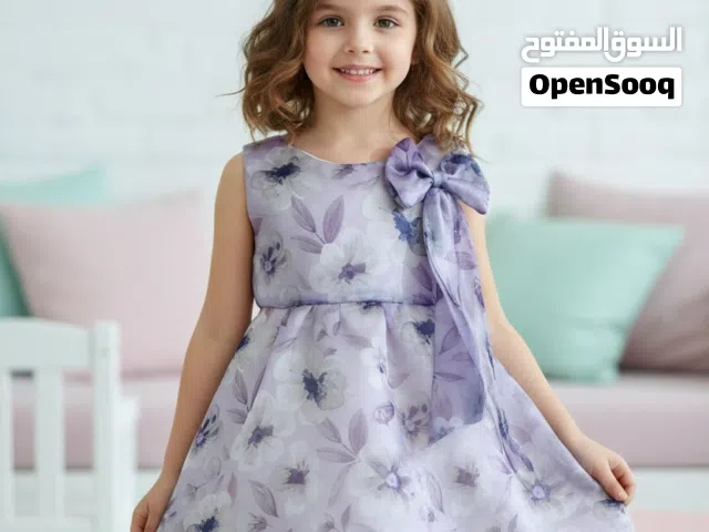 فساتين بناتي روعة من عمر 3 - 6 سنوات فقط   خامة ممتازة وتصميم انيق