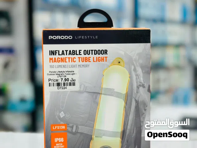 PORODO INFLATABLE OUTDOOR MAGNETIC TUBE LIGHT