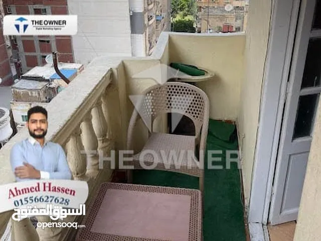 100 m2 2 Bedrooms Apartments for Rent in Alexandria Al-Ibrahemyah