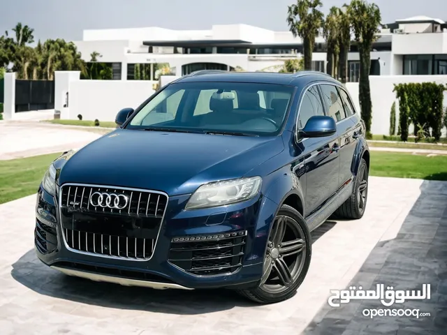 AED 990 PM  AUDI Q7  S-LINE 3.0  SUPERCHARGED FULL OPTION  GCC  0% DOWNPAYMENT