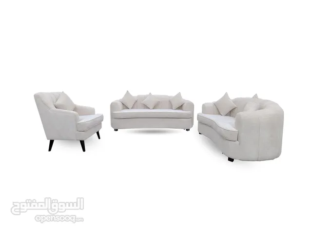 Ember 6 Seater Fabric Sofa - Spacious Relaxation
