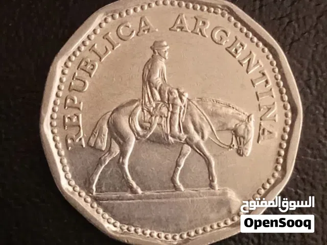 عملة قديمة من الأرجنتين، 1964 Old coin from Argentina, 1964