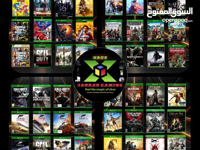 Xbox Game Cd’s for series x & one x/s أقراص ألعاب إكس بوكس