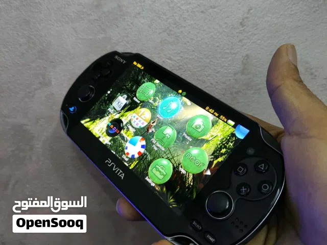 جهاز العاب بلاي ستيشن psp vita oled حالة ممتازة معدلة عليها العاب بسعر مغري