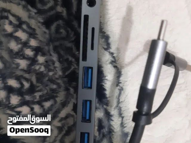 محوّل USB-C متعدد المنافذ 8 في 1 – ZEYMI USB Hub