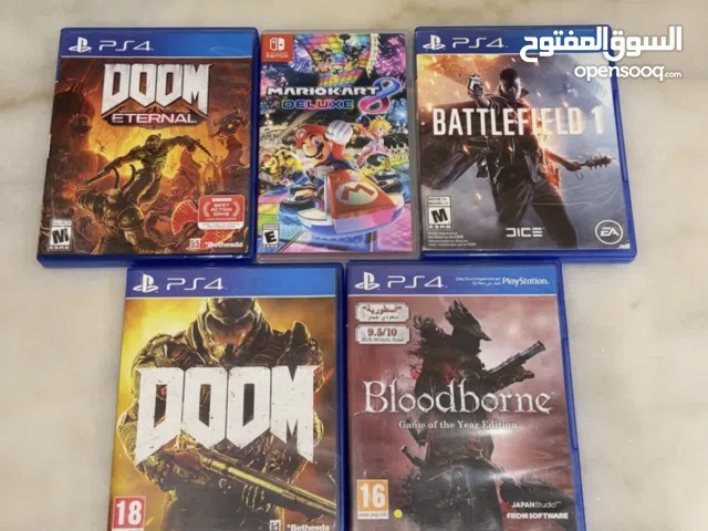 ماريو كارت 8 ديلوكس وألعاب سوني 4