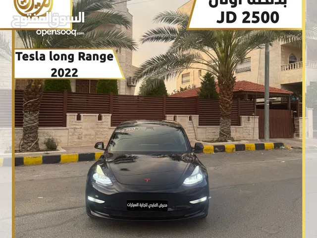 تيسلا TESLA MODEL 3 DAUL MATOR بدفعة اولى 2500