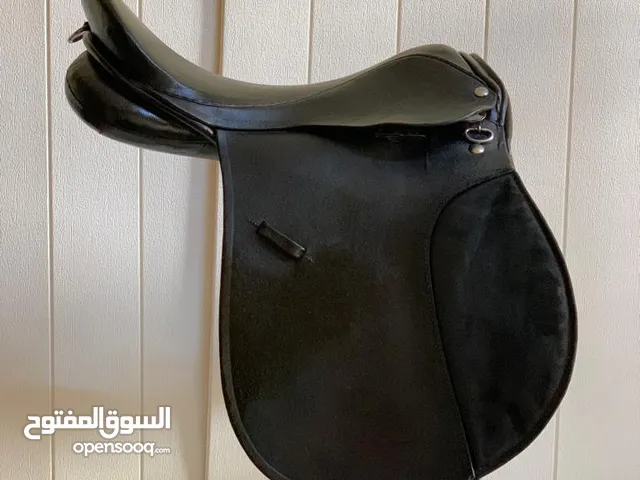 سرج خيل للركوب والمسارات جلد انجليزي