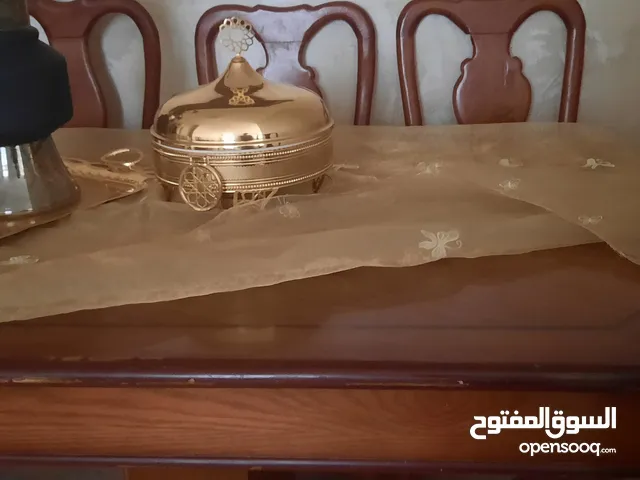 طاولة سفرة سعة 8 كراسي خشب زان بدون كراسي