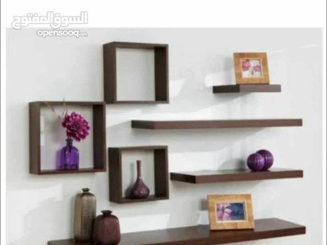 طقم رف ديكور سداسى