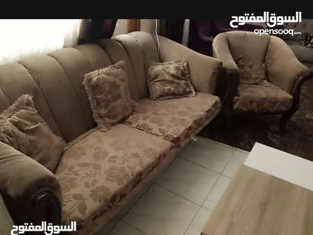 طقم سبع مقاعد خشب زان للبيع