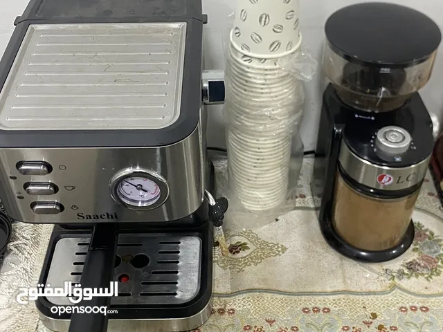 مكينه قهوه من شاسي مع مكينه قهوه معدله للإسبريسو مع باسكن مكشوف