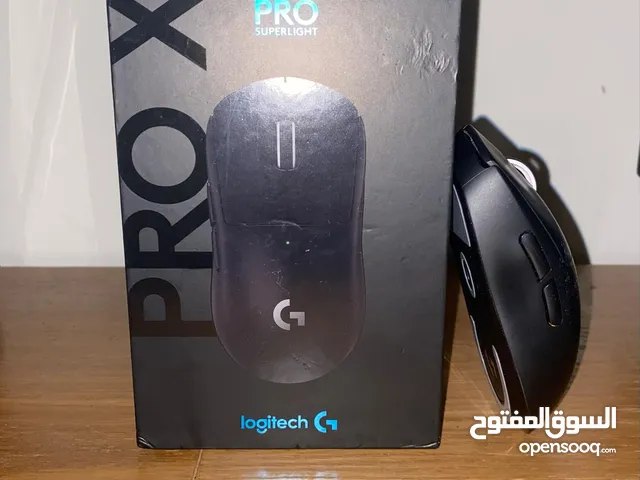 Logitech g pro x super light Wireless مستعمل شهرين فقط اخو الجديد كل اغراضو معو.