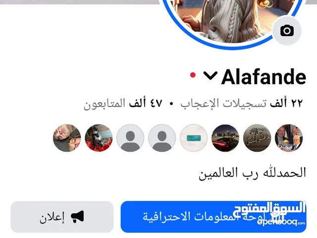 Social Media Accounts and Characters for Sale in Irbid