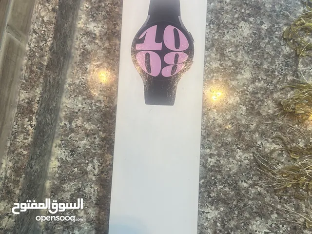 ساعة جالاكسي الجيل السادس بكرتونتها وغير مستعملة