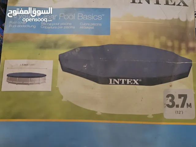 مسبح INTEX PRISM FRAME الأصلي - حجم عائلي فاخر مع الغطاء
