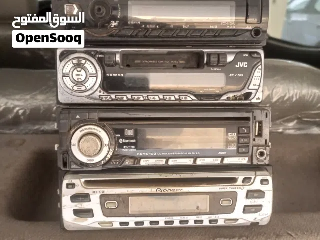 مسجلات نوعيه  dual Sony JVC Pioneer  مامعهم فيش ومابعرف اذا شغالات