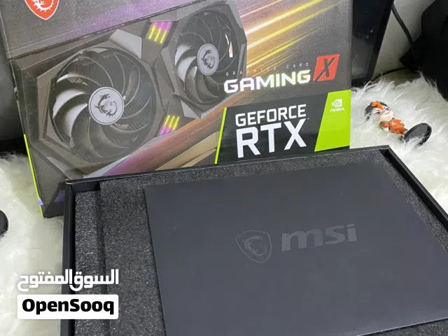 كرت 3060ti نسخة msi gamingX  كرت RGB