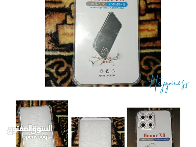 جرابات شفافة سمسونج جلاكسي A شبكة الجيل الخامس وهونز اكس 8 شبكة الجيل الرابع