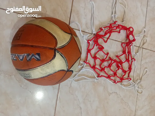كره سله مستعمله مع الشبك الشبك بحاله جديد