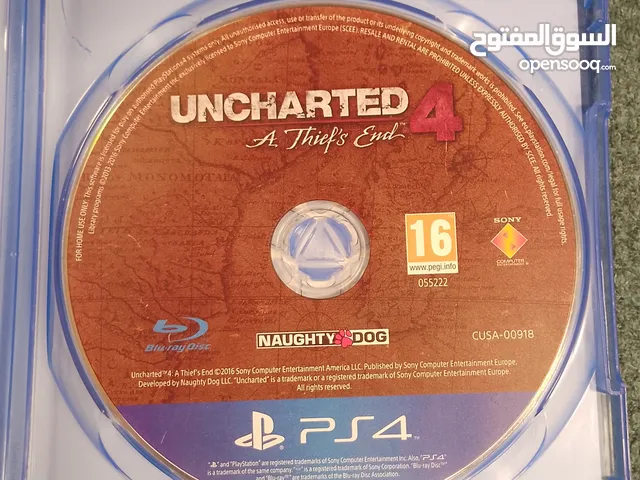 سيدي UNCHARTED 4 مستعمل بسعر حرق