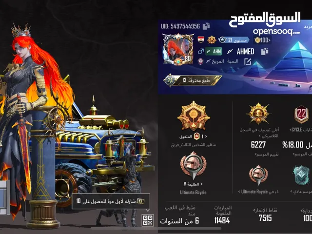 Pubg Accounts and Characters for Sale in Ras Al Khaimah