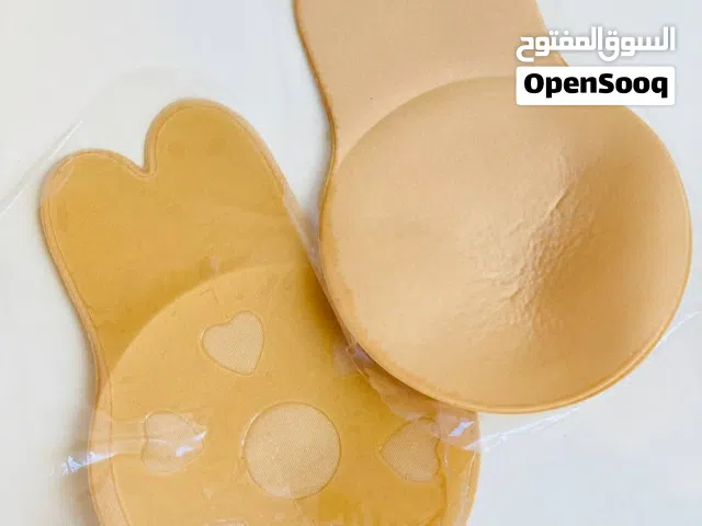 لاصقات شد الصدر لسقات زوج من حمالات الصدر اللاصقة المثيرة بدون احزمة ومشبك ظهر، مصممة بشكل ارنب
