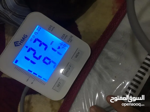 جهاز HMG ناطق لقياس الظغط والسكر مع ملحقات الصناعه الماني مستعمل اخو الجديد