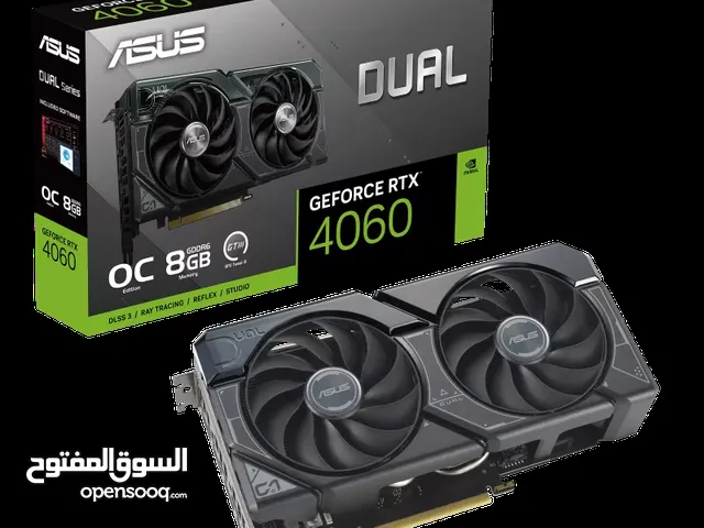 ASUS Dual GeForce RTXTM 4060 OC Edition 8GB GDDR6