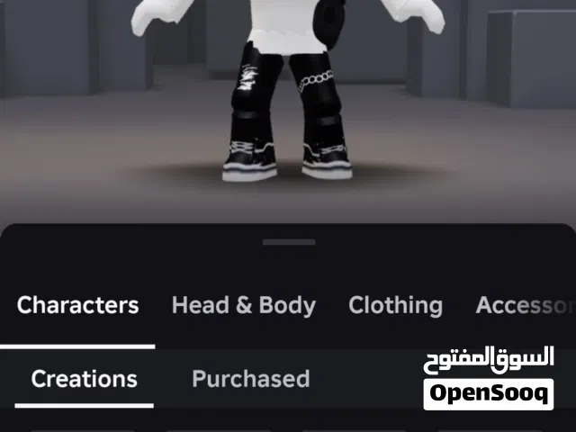 حساب روبلوكس سكنات قويه