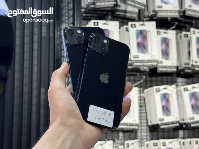 iPhone 13 battery 100% اجهزة جديدة مستعملة استعمال بسيط