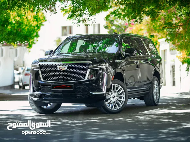 CADILLAC ESCALADE 2021 BLACK LOW MILEAGE AGENCY MAINTAINED UNDER WARRANTY SINGLE OWNER ZERO ACCIDENT