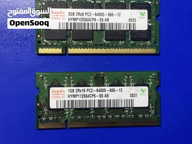 PAIR OF DDR2 RAM FOR LAPTOPS FOR SALE