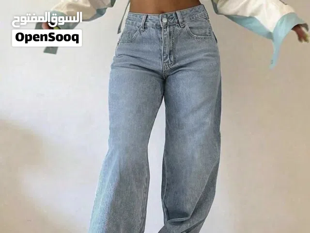 بنطلون جينز ستاتي واسع كوالتي عالية