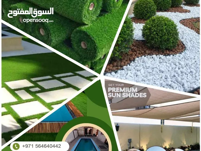 artificial grass & landscaping services, Garden Decor