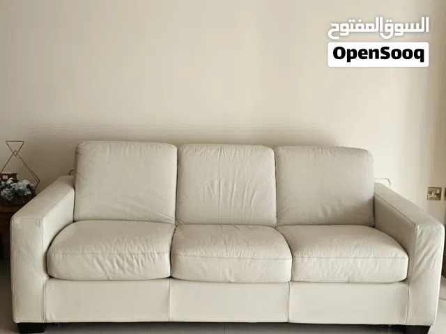 Full Leather Sofa Bed from Marina Home