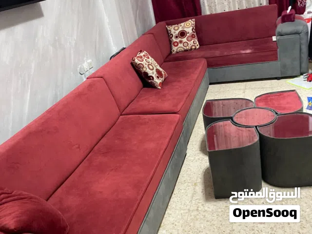 طقم كورنر 9 مقاعد مع بفه للبيع