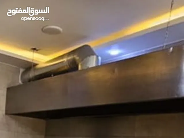 هود ستانلس للبيع بحاله الوكاله شفاط تيربو استخدام بسيط جدا الموقع السلط بسعر 400 دينار