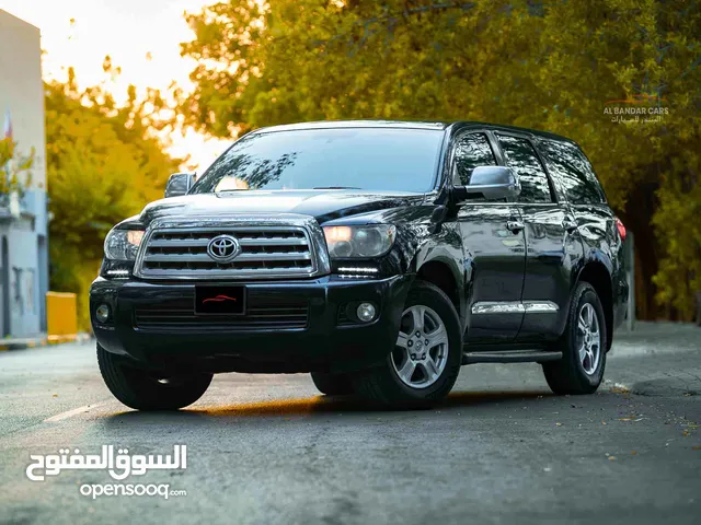 TOYOTA SEQUOIA 2013 BLACK EXCELLENT CONDITION SUPER COMFORT