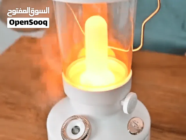 مبخرة فانوس مع مرطب هواء وإضاءة ليد (Lighthouse Camping Lamp Humidifier)  الاستخدامات  تُستخدم كمبخر