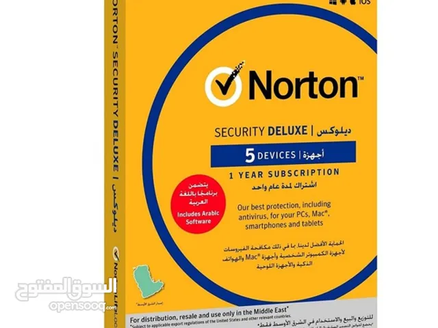 Norton Security Deluxe 3.0 Arabic, 5 Devices برنامج نورتون ل 5 اجهزة